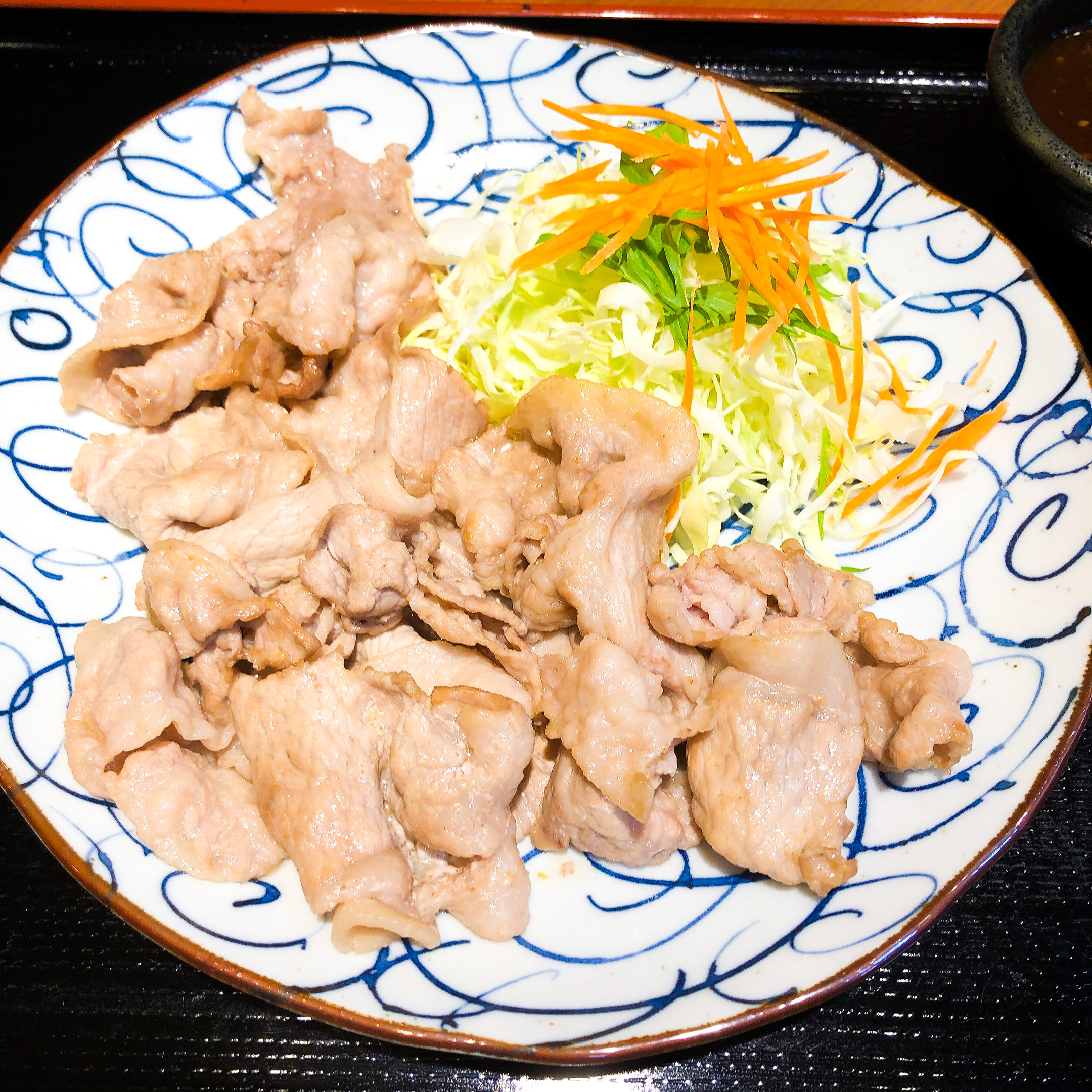 松阪豚バラ肉定食